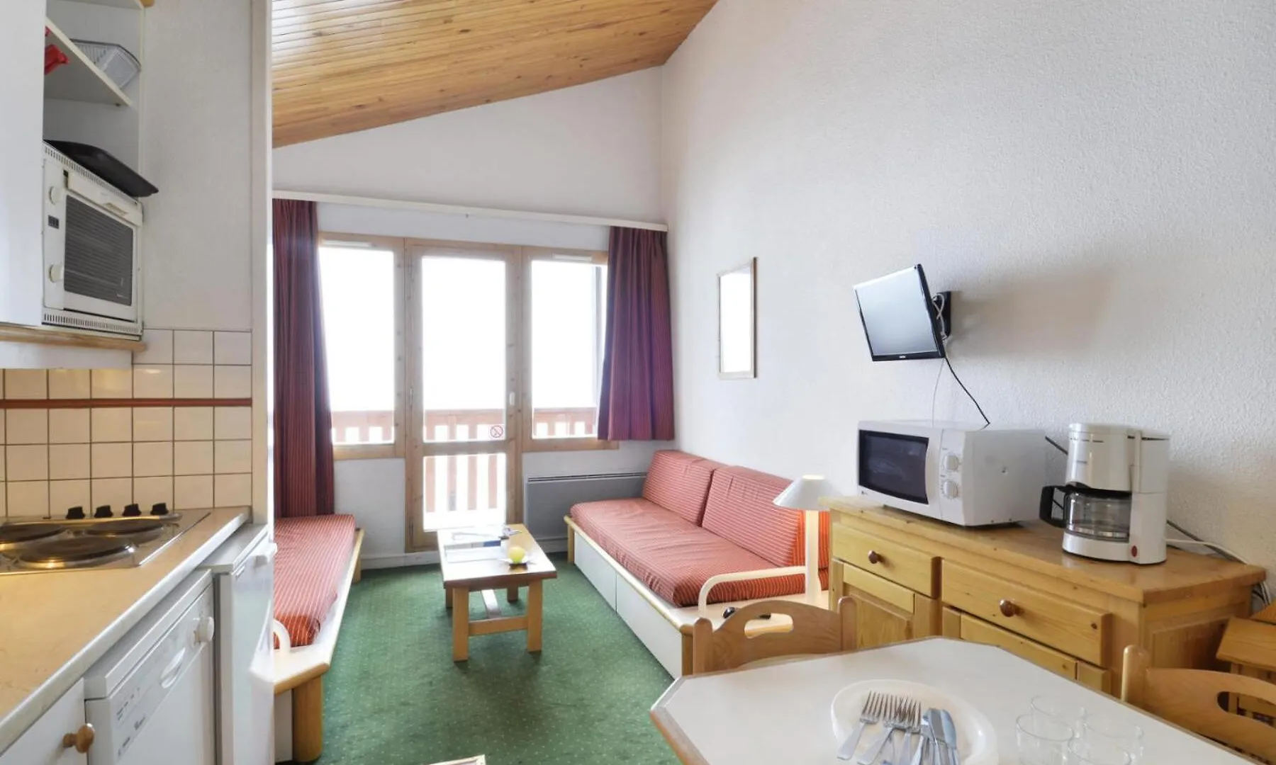 Residence Themis - 2 Pieces Pour 6 Personnes 63 Macot-la-Plagne
